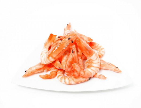 boiled shrimp