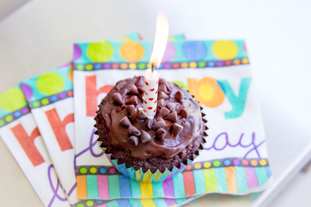 Perfect Paleo Chocolate Birthday Frosting from G-Free Foodie