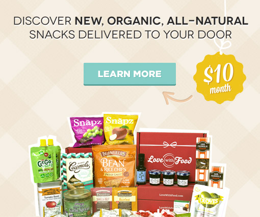 Snack Smart. Do Good. Discover new, organic, all-natural snacks, delivered to your door for $10/month. Learn more…