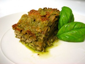 love with food basil pesto lasagna