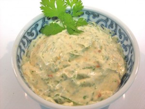 love with food cilantro mayo