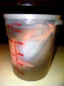 love with food - Turkey Brine before bbq