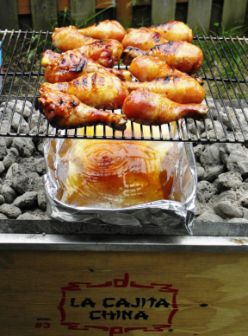 love with food - BBQ chicken Indirect Heat