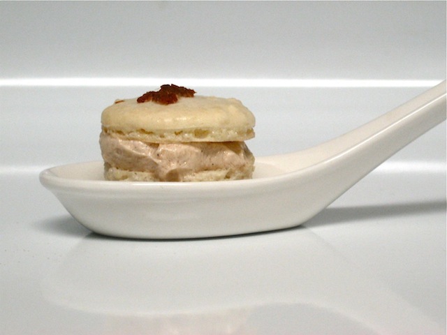 Bacon Macarons With Bacon-infused Port Wine Filling 