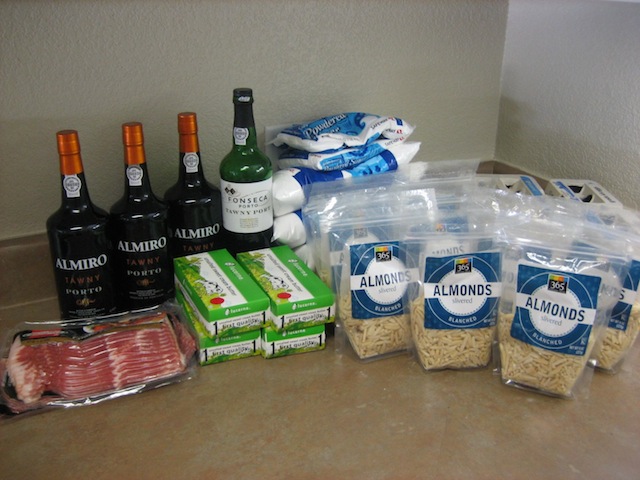 Love with Food - Ingredients for Bacon Macarons With Bacon-infused Port Wine Filling 