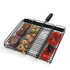 Steven Raichlen 4-compartment Nonstick Grill Basket