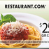 $25 Restaurant.com Gift Card