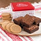Dancing Deer Holiday Cookie & Brownie Tin