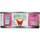 Natural Sea Wild Tongol Tuna - With Sea Salt - Case of 12 -  5 oz.
