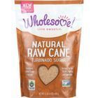 Wholesome Sweeteners Sugar - Natural Raw Cane - Turbinado - Fair Trade - 1.5 lb - case of 12