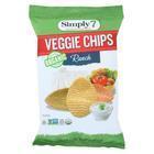 Simply7 Organic Chips - Veggie Ranch - Case of 12 - 4 oz