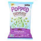 Watusee Foods Chickpeatos - Zesty Ranch - Case of 8 - 4 oz