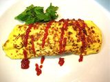 Fried Rice In Omelet