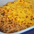 Cheesy Italian Ramen Noodle Bake