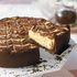 Lightened Chocolate-coffee Cheesecake With Mocha Sauce