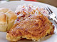 Buttermilk Oven-fried Chicken With Coleslaw