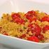 Cherry Tomato Salad With Curry Cous Cous