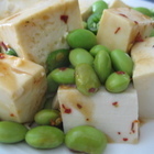 Chinese Soft Tofu With Edamame Made With Chile