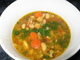 Soup Warm Bean & Wheat Soup With Chicken
