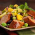 Spicy Jalapeno Chicken Sausage With Mango, Pineapple Salsa