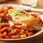 Cheesy Pepperoni-stuffed Chicken