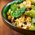 Asparagus Couscous With Chickpeas And Almonds