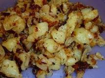 Fried Potatoes With Bacon And Onion