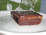 Spicy, Caramel Bacon Brownies