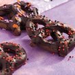 Creepy Chocolate Halloween Pretzels