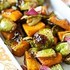 Balsamic Roasted Brussels Sprouts + Kabocha Squash By Oliovera