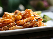 Baked Cheesy Bolognese Pasta 