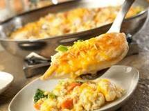 Skillet Cheesy Chicken And Rice