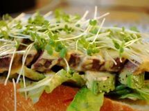 Mustard Steak Sandwich