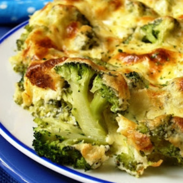 Broccoli Cheese Bake