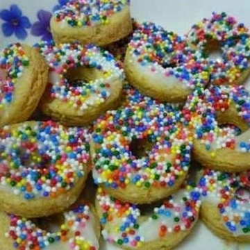 Nestum Biscuits With Lemon Icing