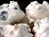Mint Meringue Cookies