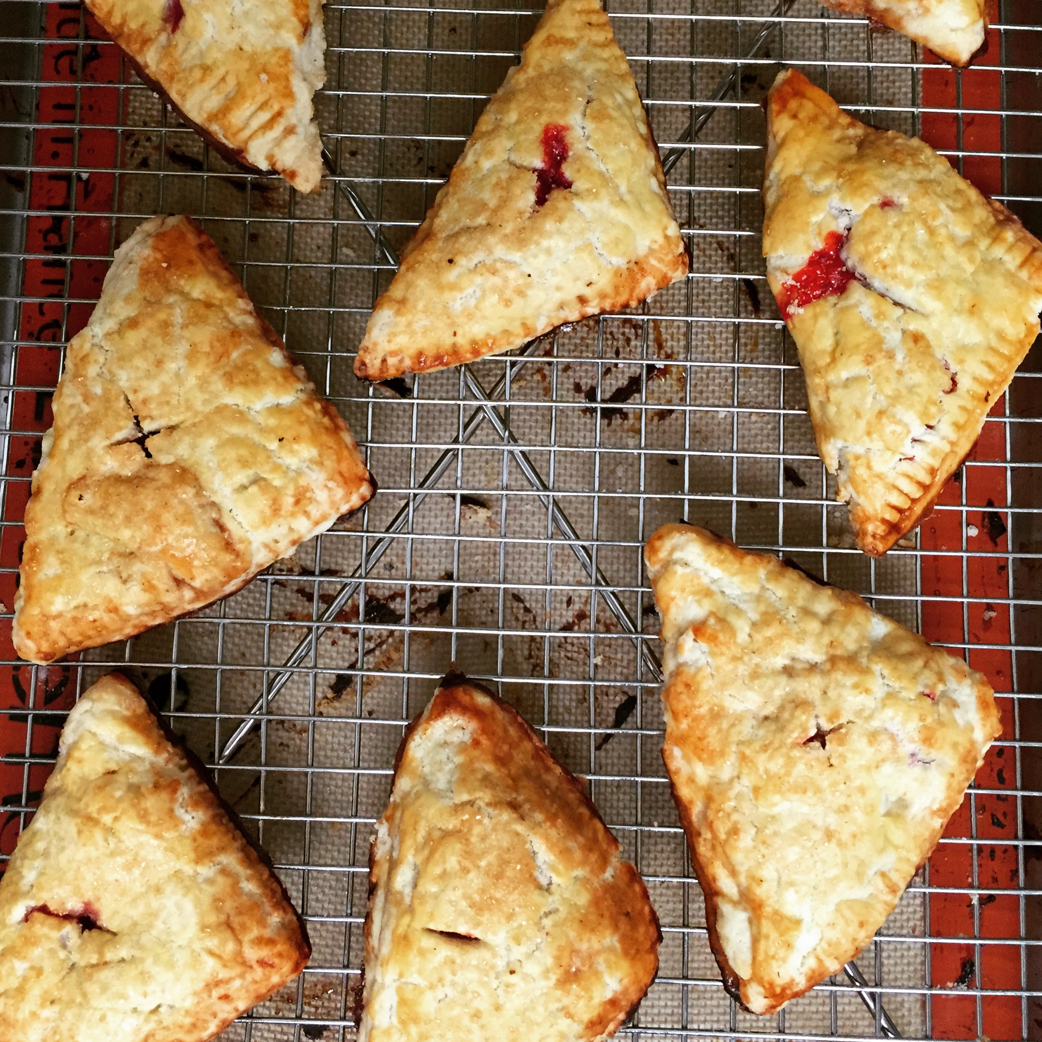 g-free strawberry handpies