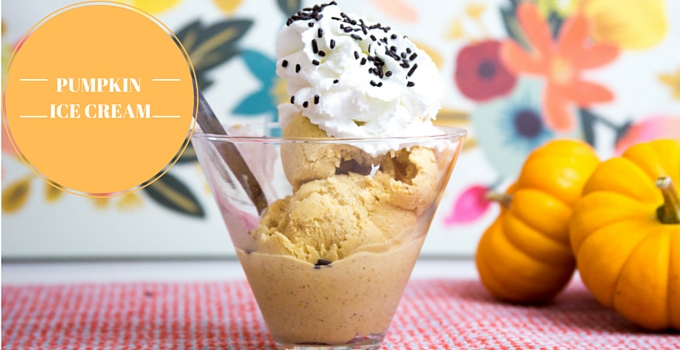 pumpkin ice cream